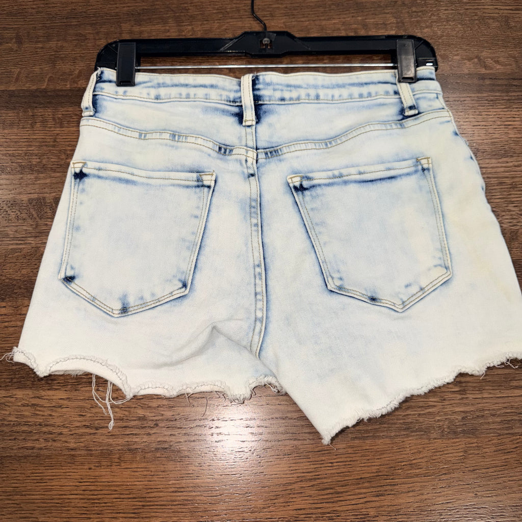 Vervet High Waist Button Fly Jean Shorts Size Medium