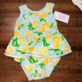 Carters Girls Lemons Bubble Romper 24 Months