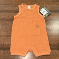 Modern Moments Baby Boys Shortall Romper 3-6 mos NWT Brownish Rust Color