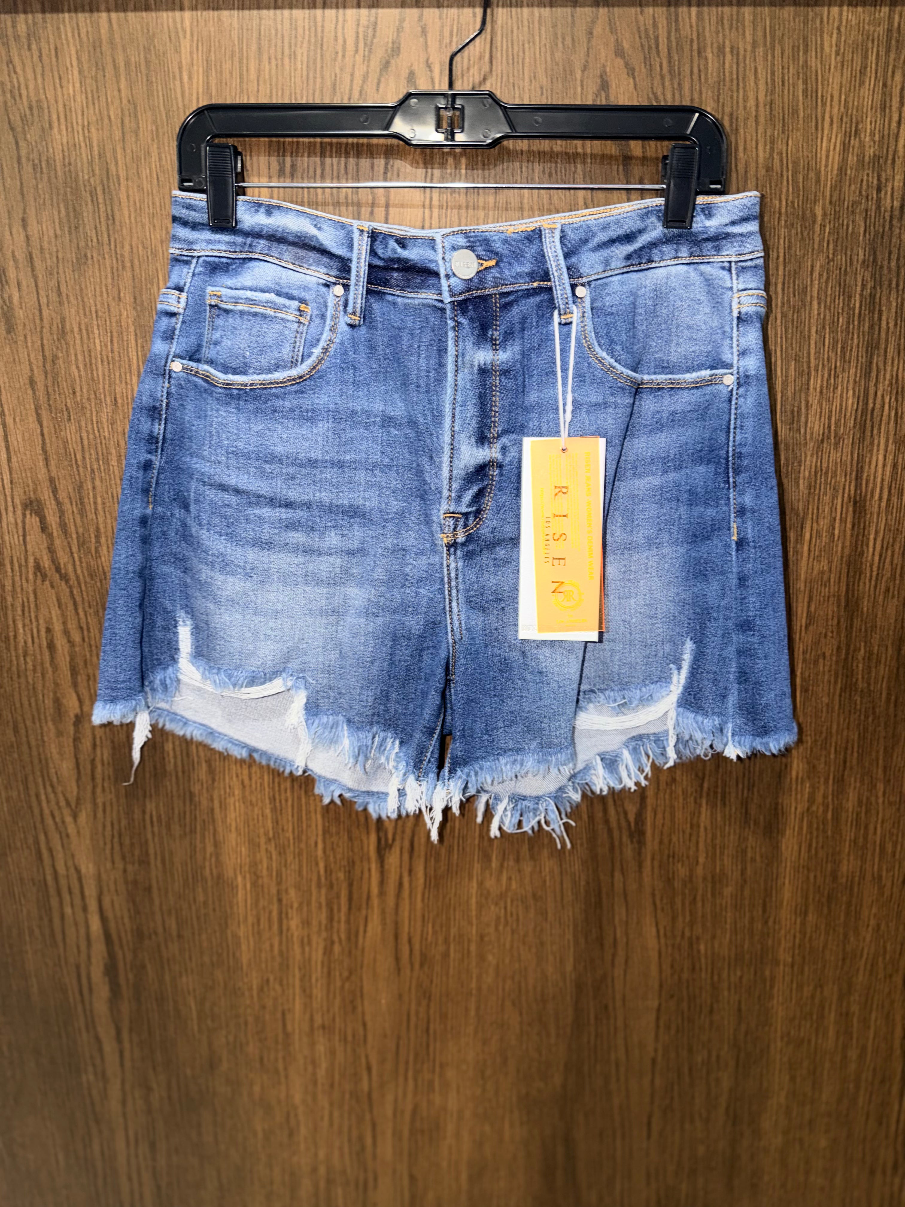 Risen NWT HI-WAISTED SHORT L Large