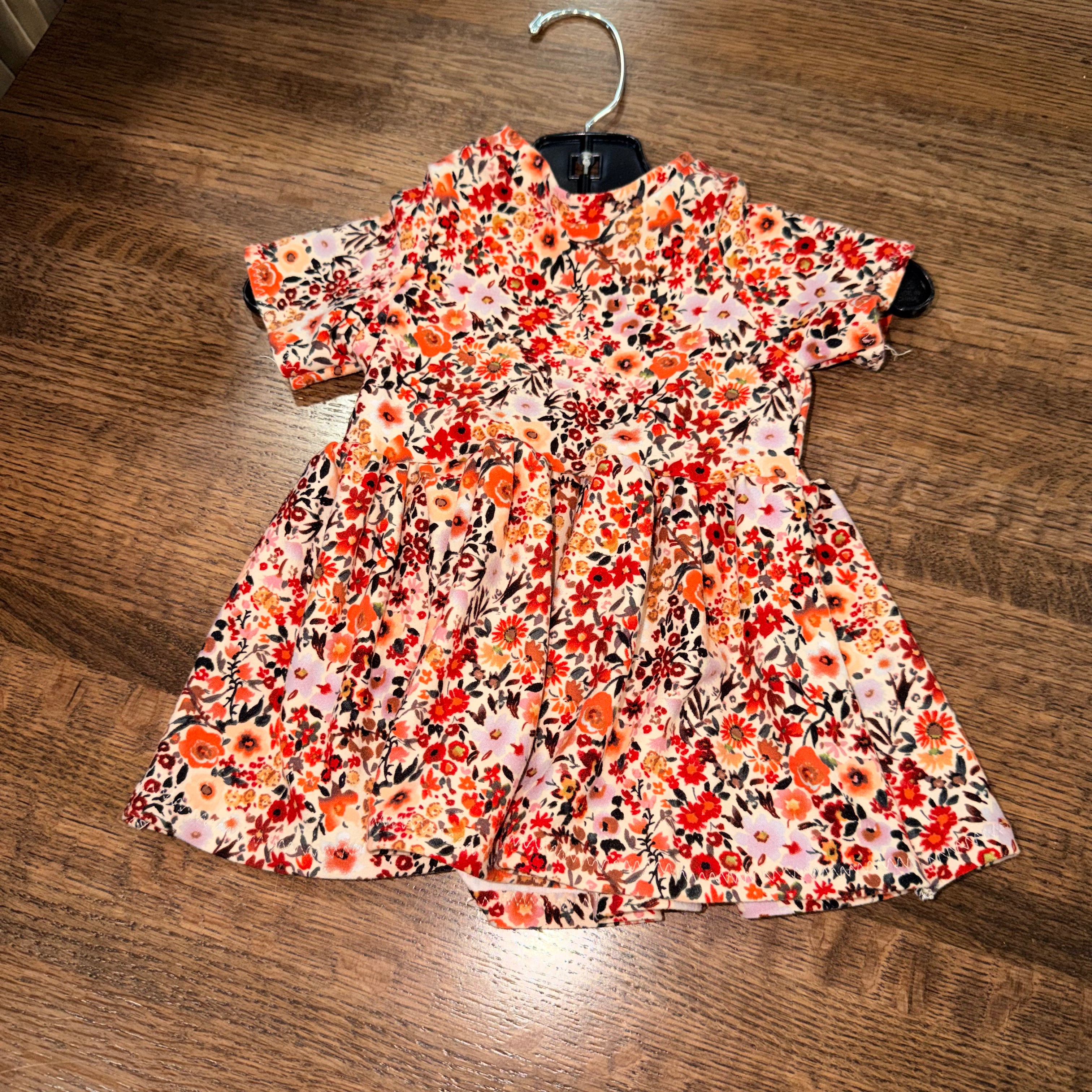 Handmade Floral Fall Floral 0-3 Mos Super Stretchy
