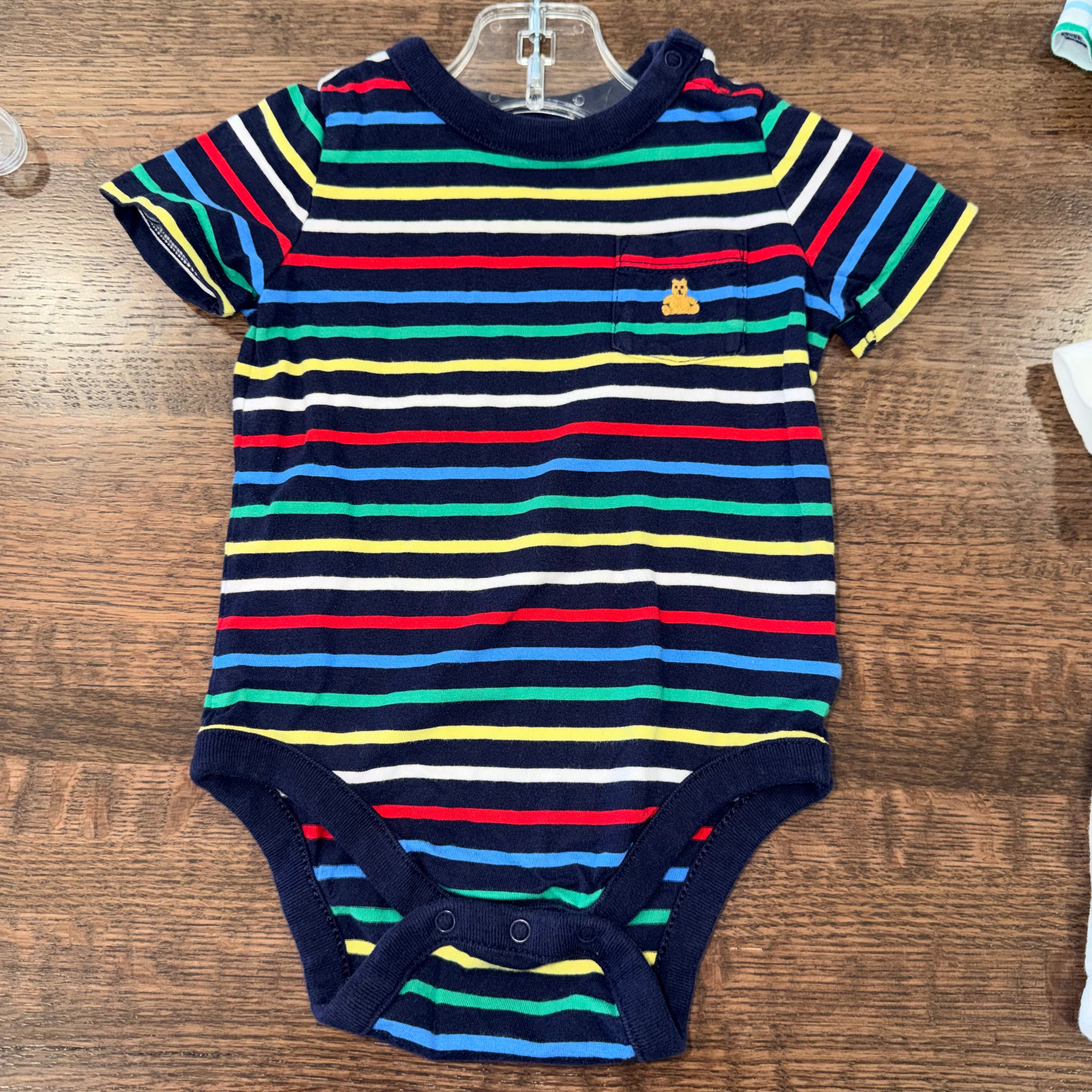 Baby Gap Boys Striped T-Shirt Onesie 6-12 Months