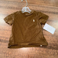 Polo Ralph Lauren Baby Boys Cotton Crewneck Embroidered Pony T-Shirt Size 9 Months EUC