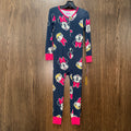 Minnie Mouse NWT Girls Viscose Zippy Romper Pajamas 4T