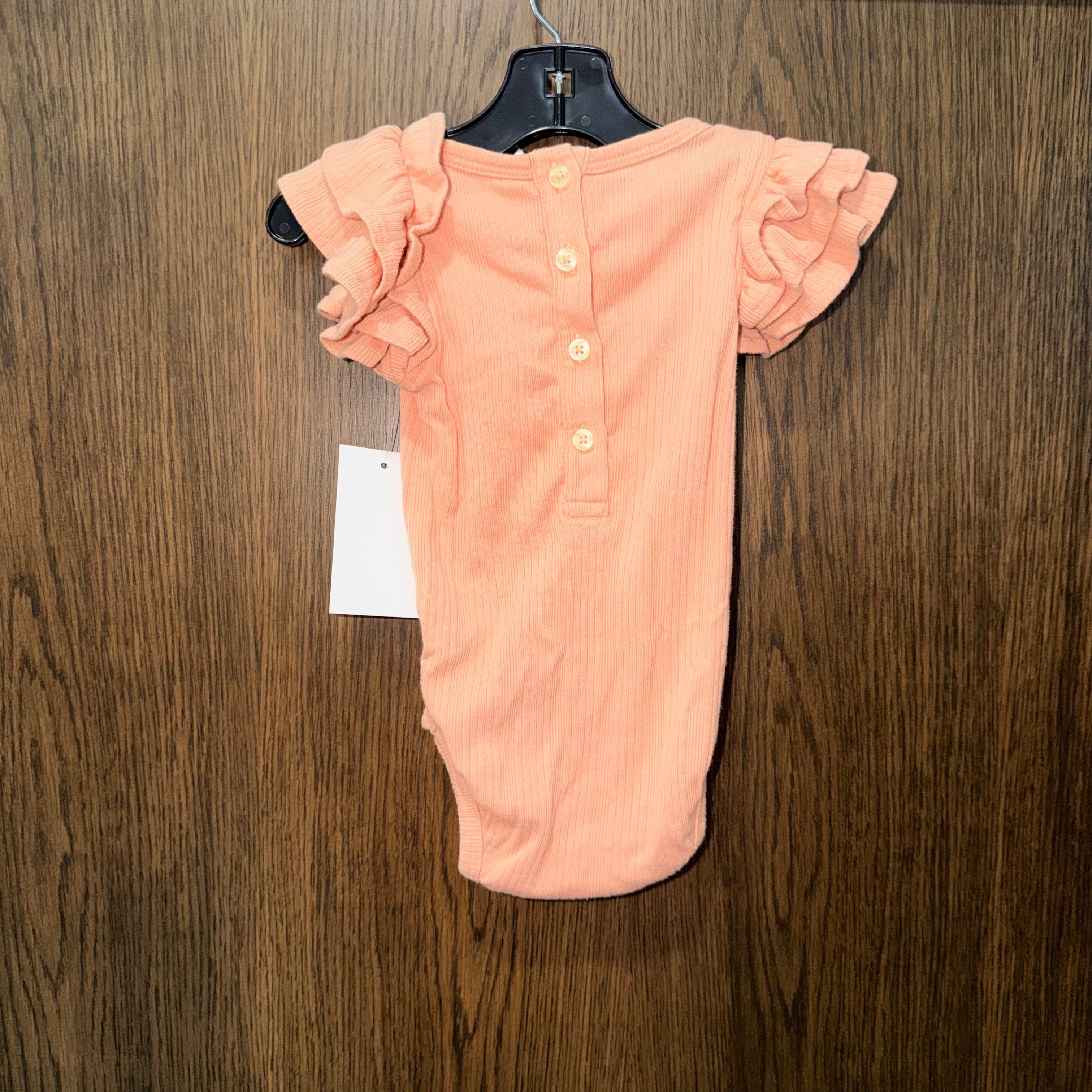 Kate Quinn Organic Girls Ruffle Romper 6-12 mos