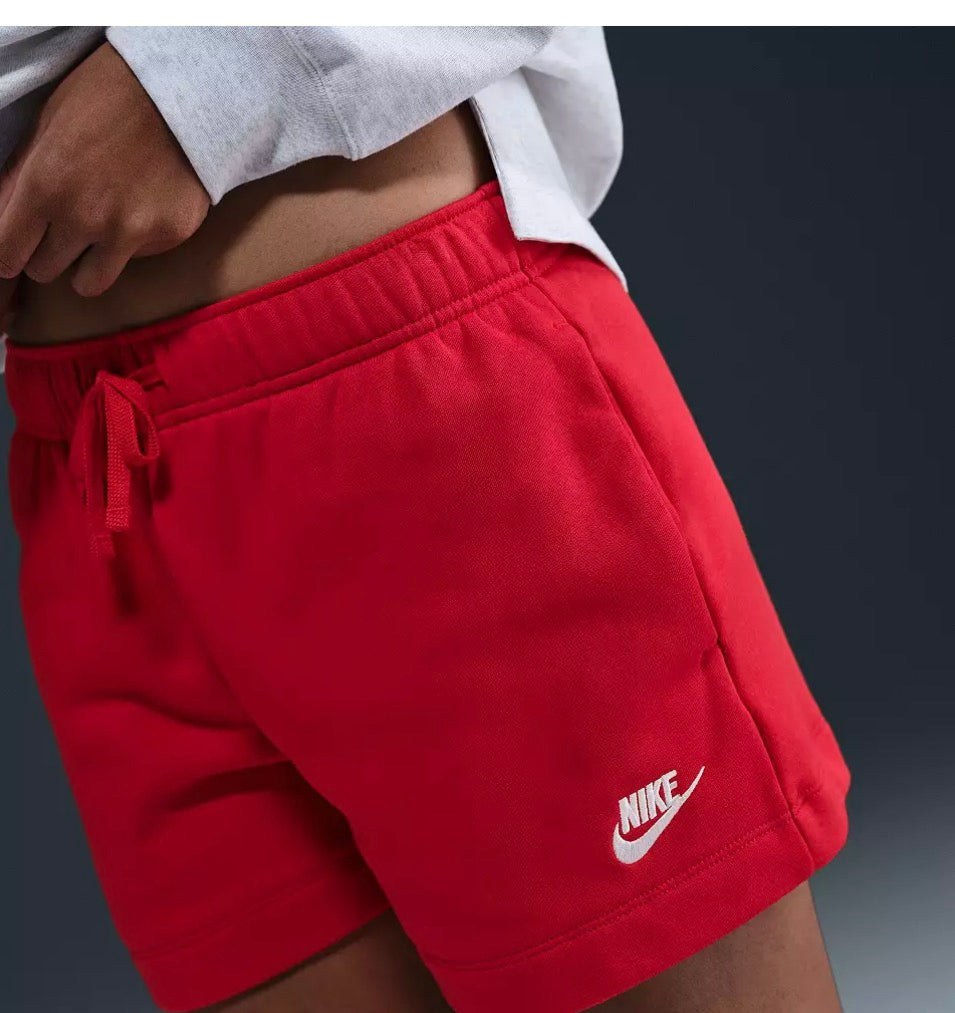 Nike Women's Sportswear Club Fleece Mid-Rise Shorts Size Medium EUC