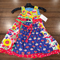 Jelly The Pug Girls Patchwork Dress Size 4