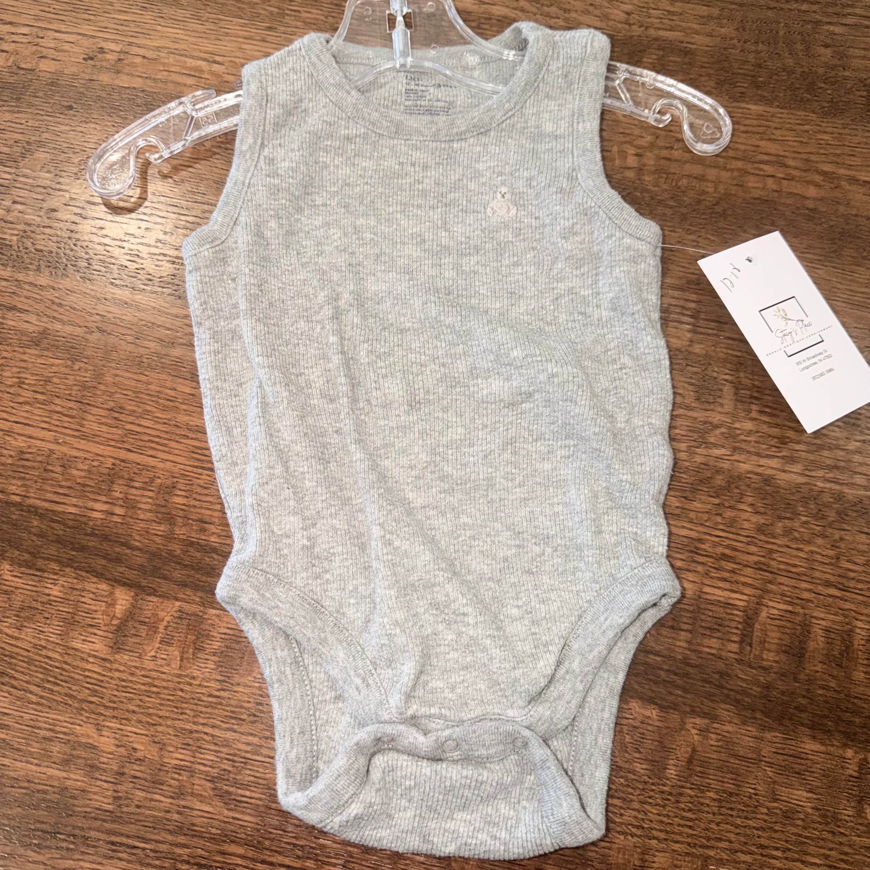Baby Gap Boys Tank Onesie 12-18 Months