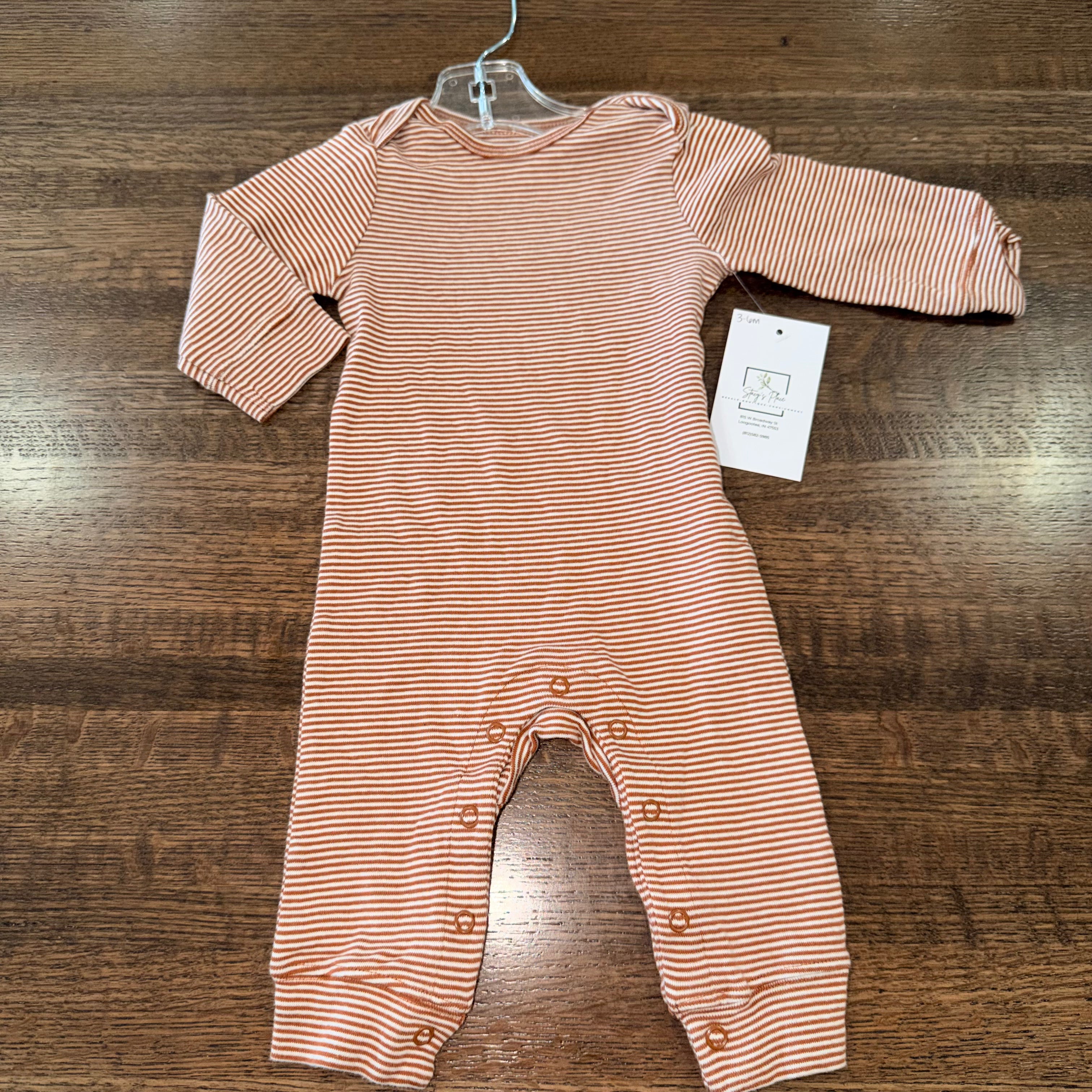 Carter’s Boy’s Striped Romper 3 Months