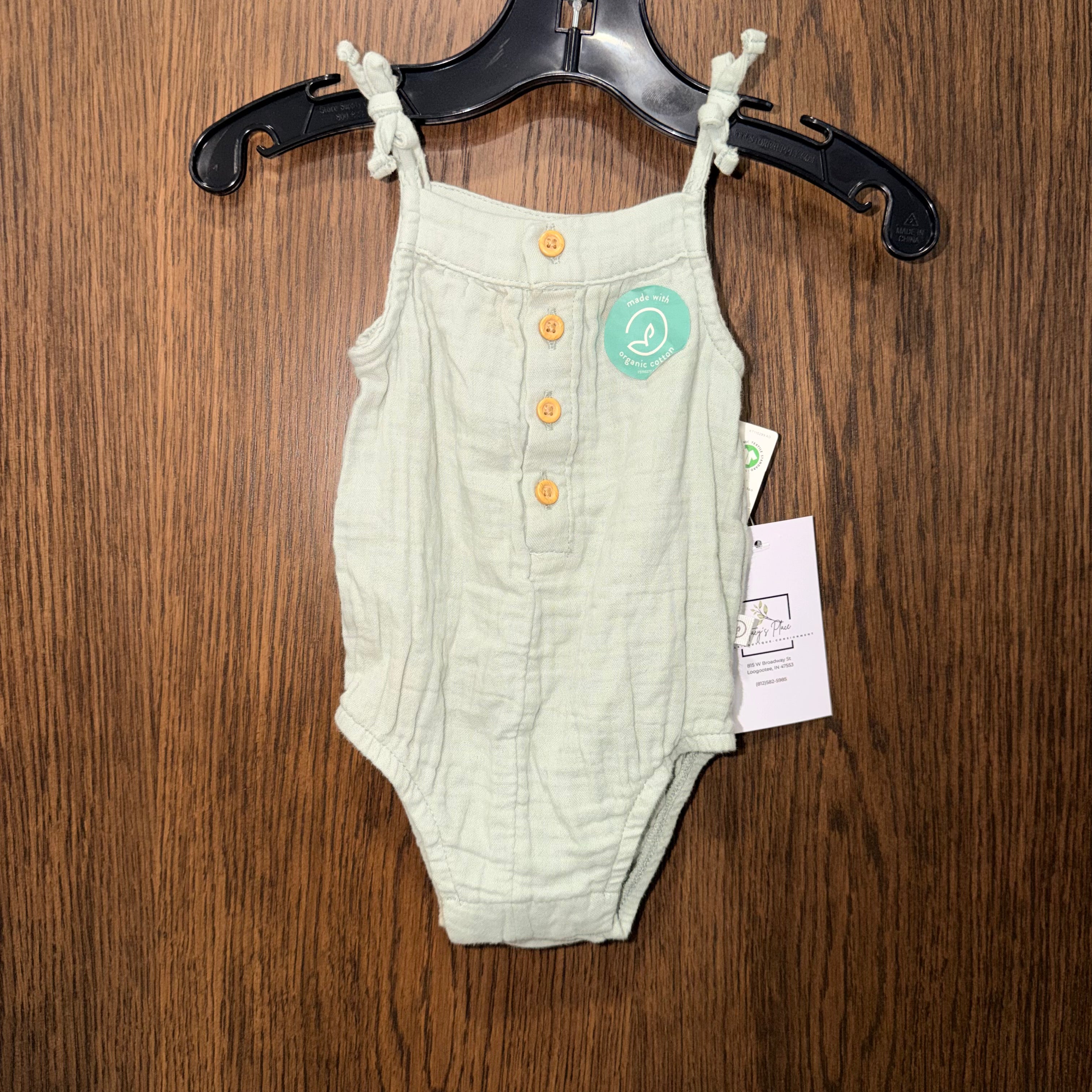 Little Planet NWT Organic Girls Romper 0-3 mos