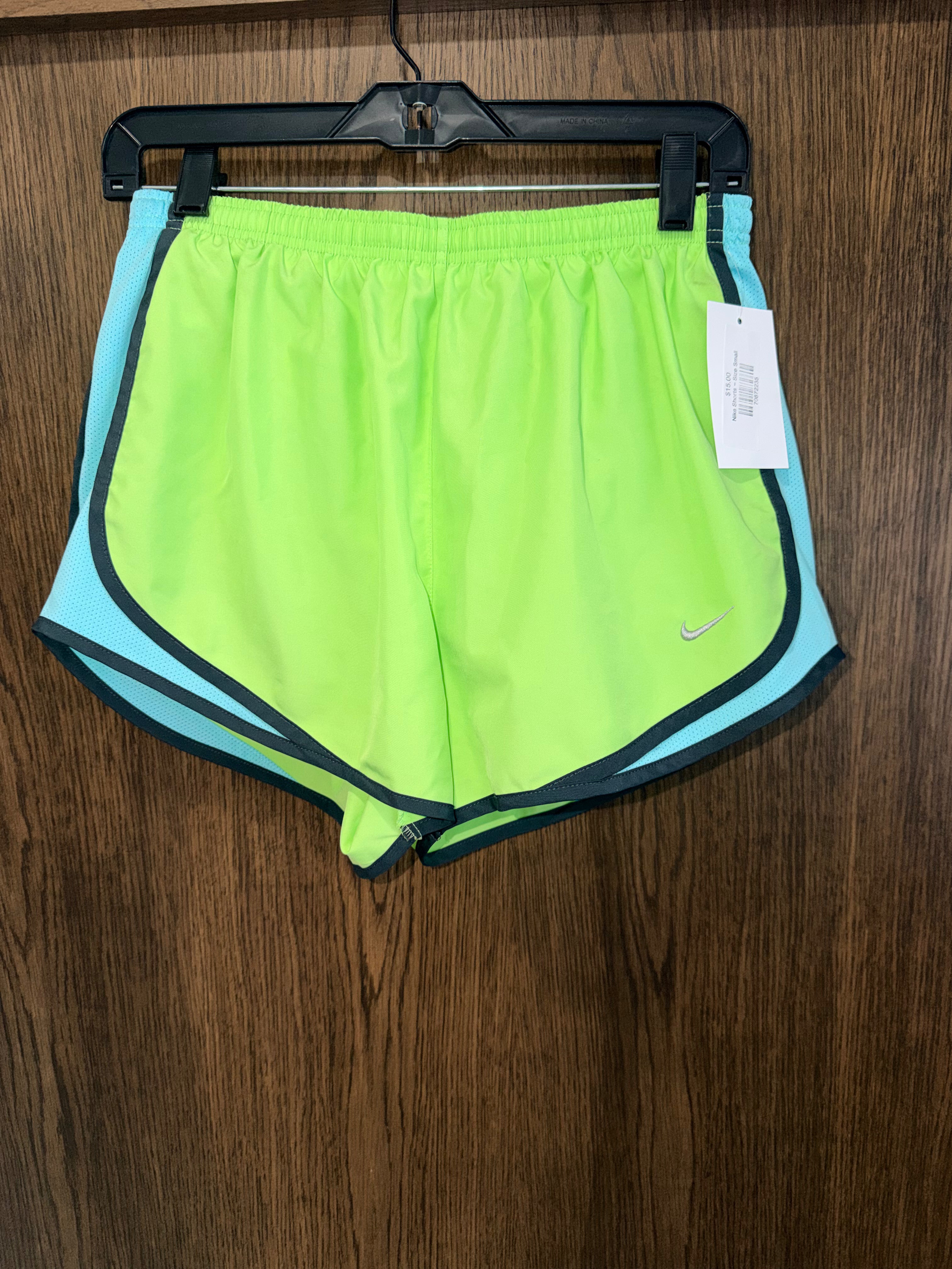 Women's Nike Dri Fit Running Shorts Lined Small