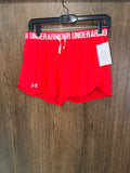 Women’s Under Armour Play Up Shorts Red Size Small