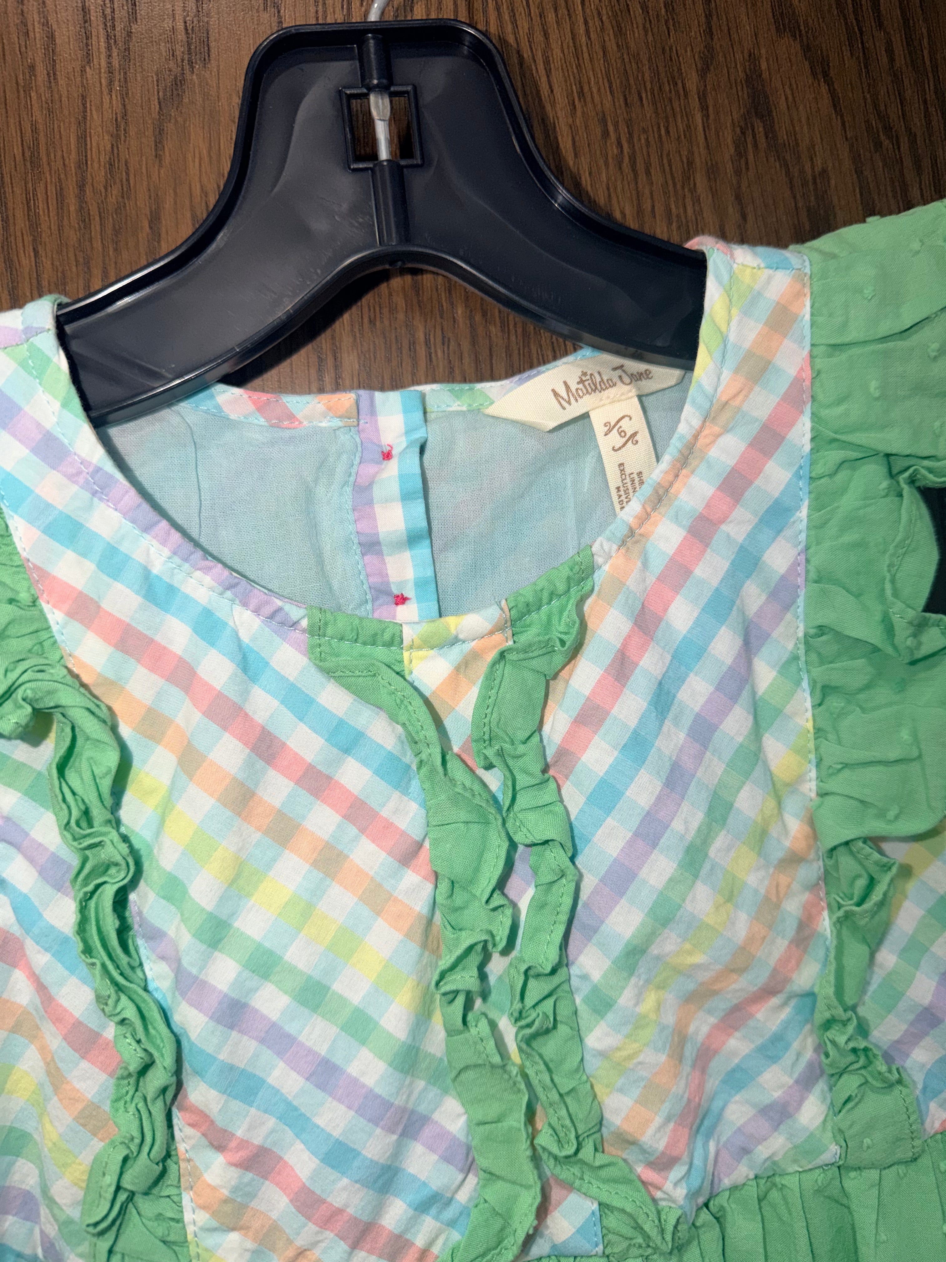 Girls Matilda Jane Over The Rainbow Dress Size 6