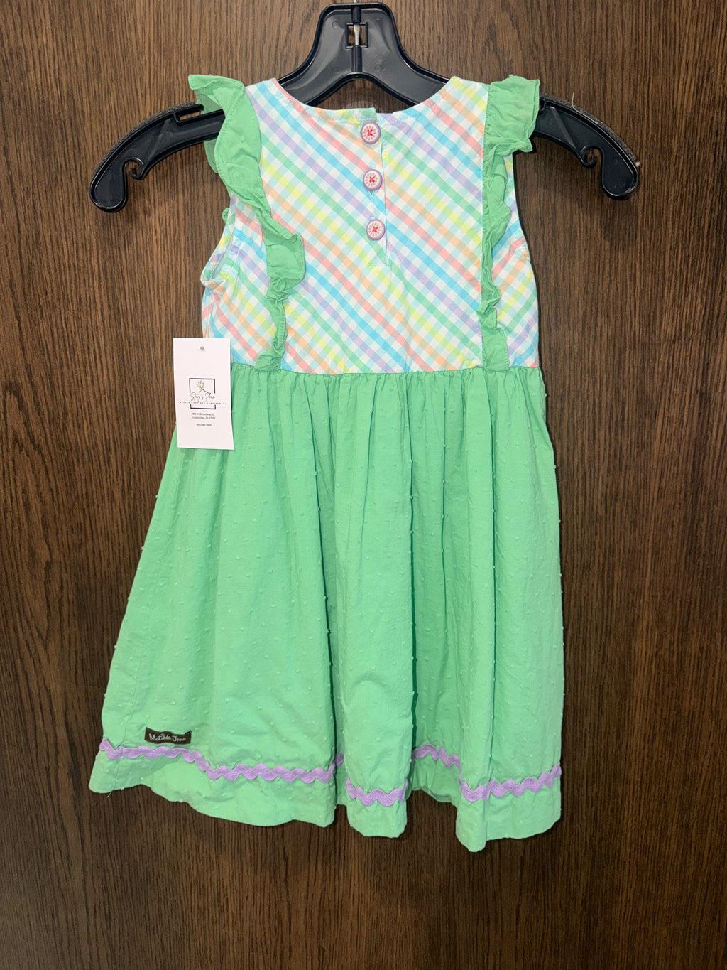 Girls Matilda Jane Over The Rainbow Dress Size 6