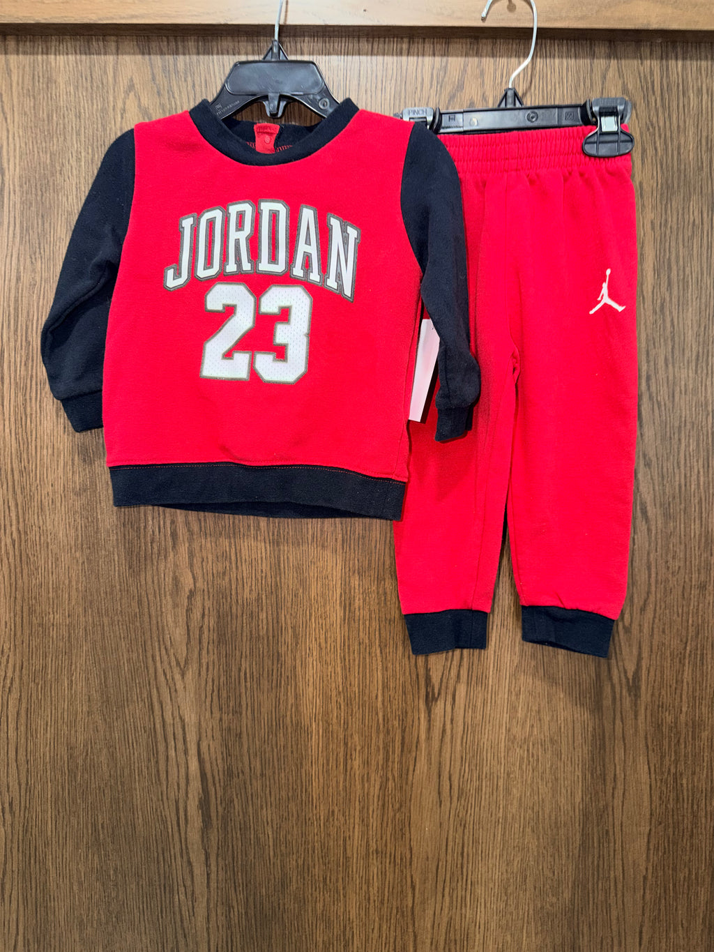Boys Baby Nike Jordan Sweatshirt & Joggers 18 Months