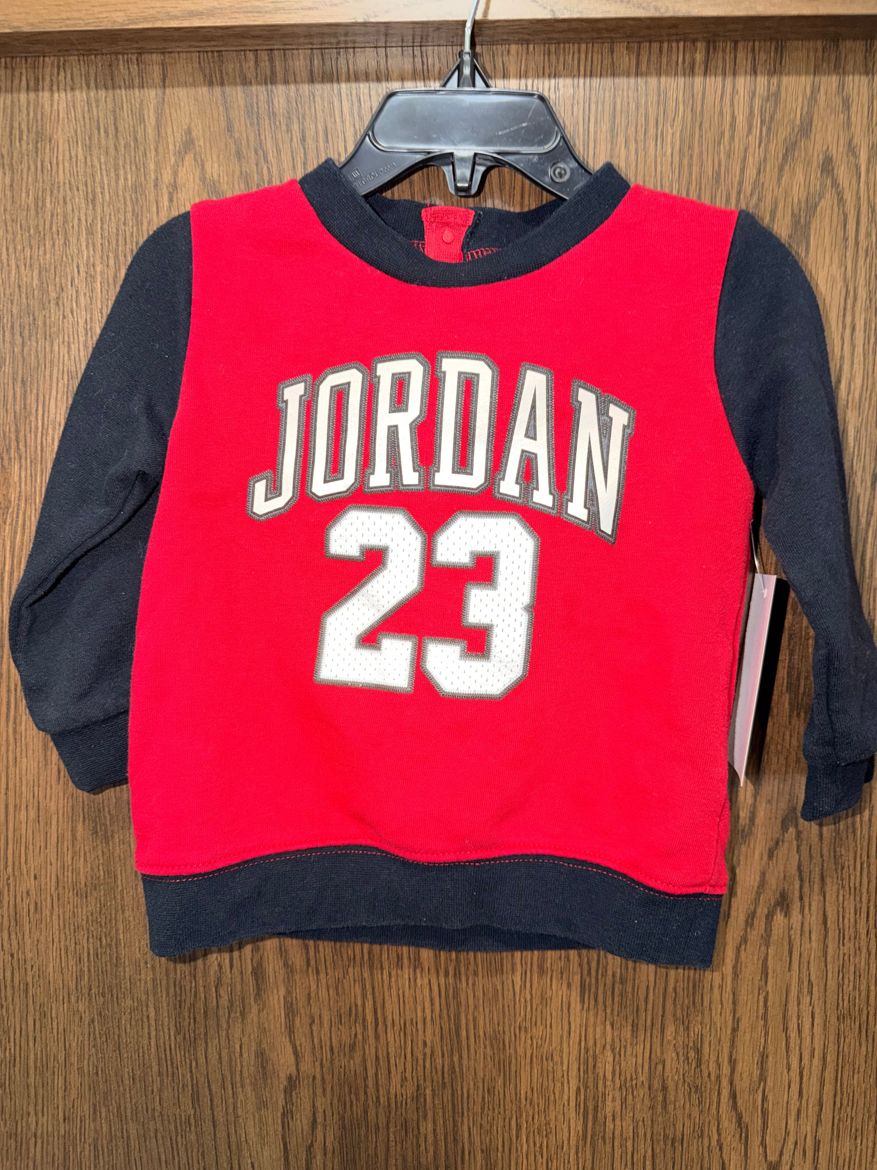 Boys Baby Nike Jordan Sweatshirt & Joggers 18 Months