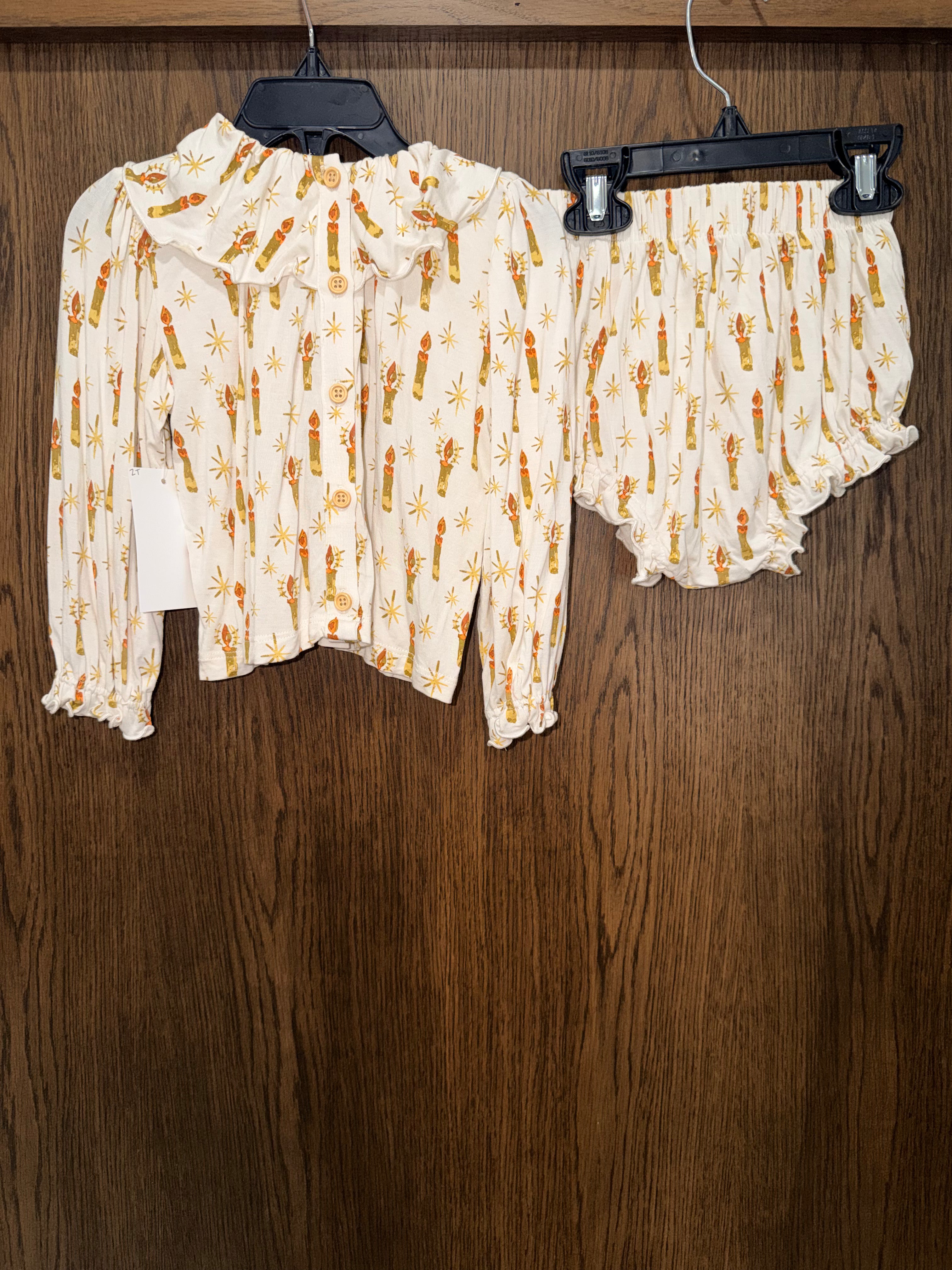 Girls Kate Quinn Candles Bamboo Set Size 2T
