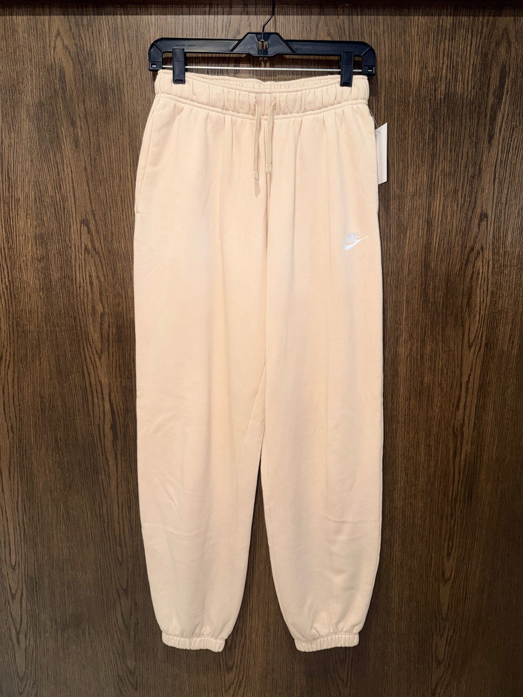 Nike Women's Tan/Cream Joggers XS Oversized Fit