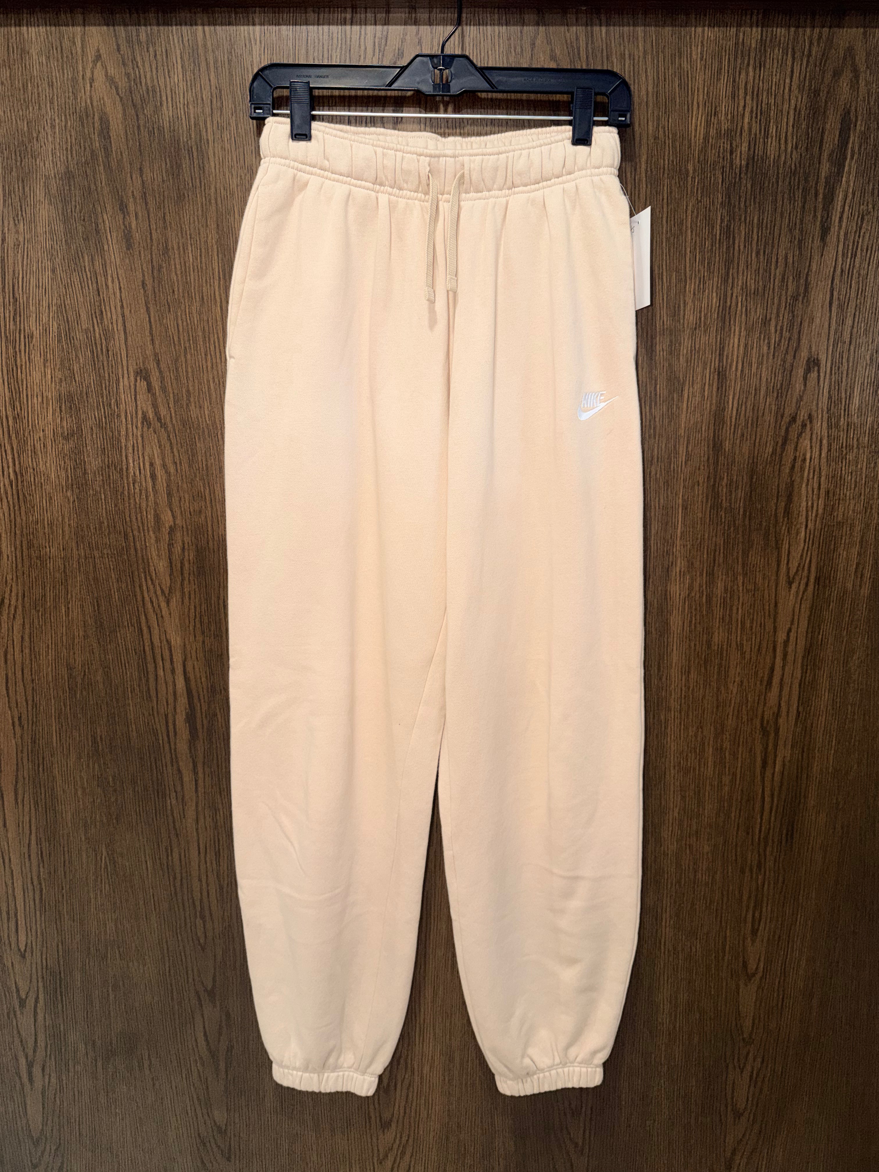 Nike Women's Tan/Cream Joggers XS Oversized Fit