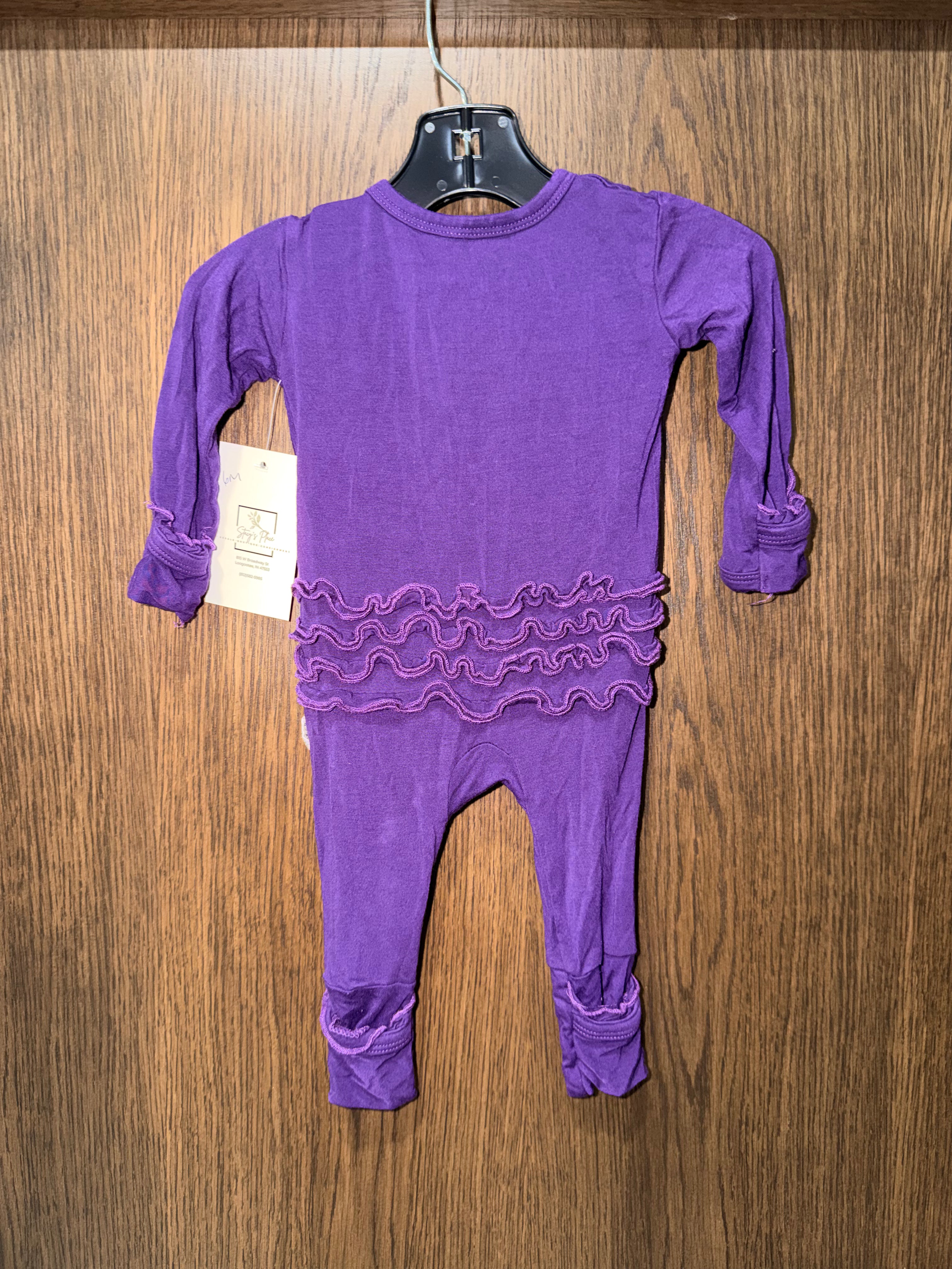 GiGi & Max Ruffle Convertible Bamboo Zippy 6mos