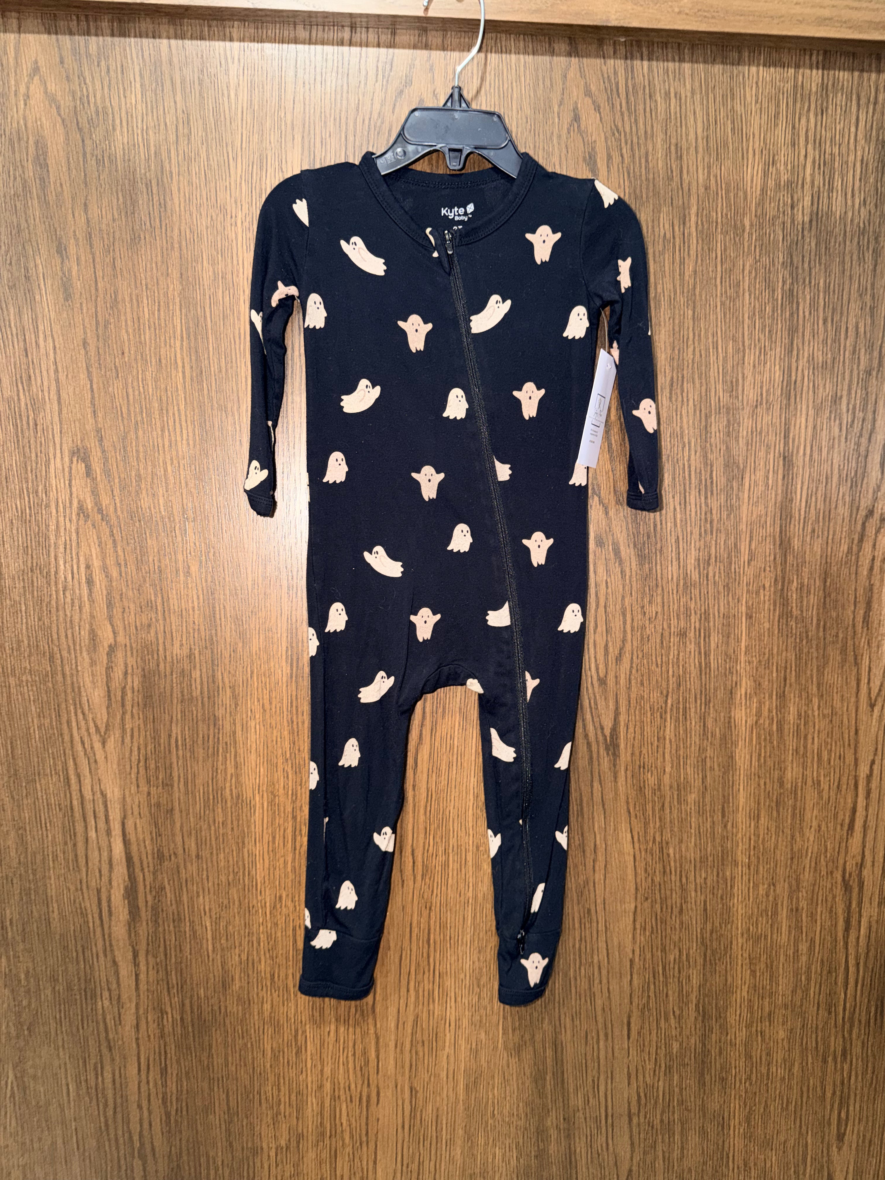 Kyte Baby Boo Bamboo Zip Romper 2T