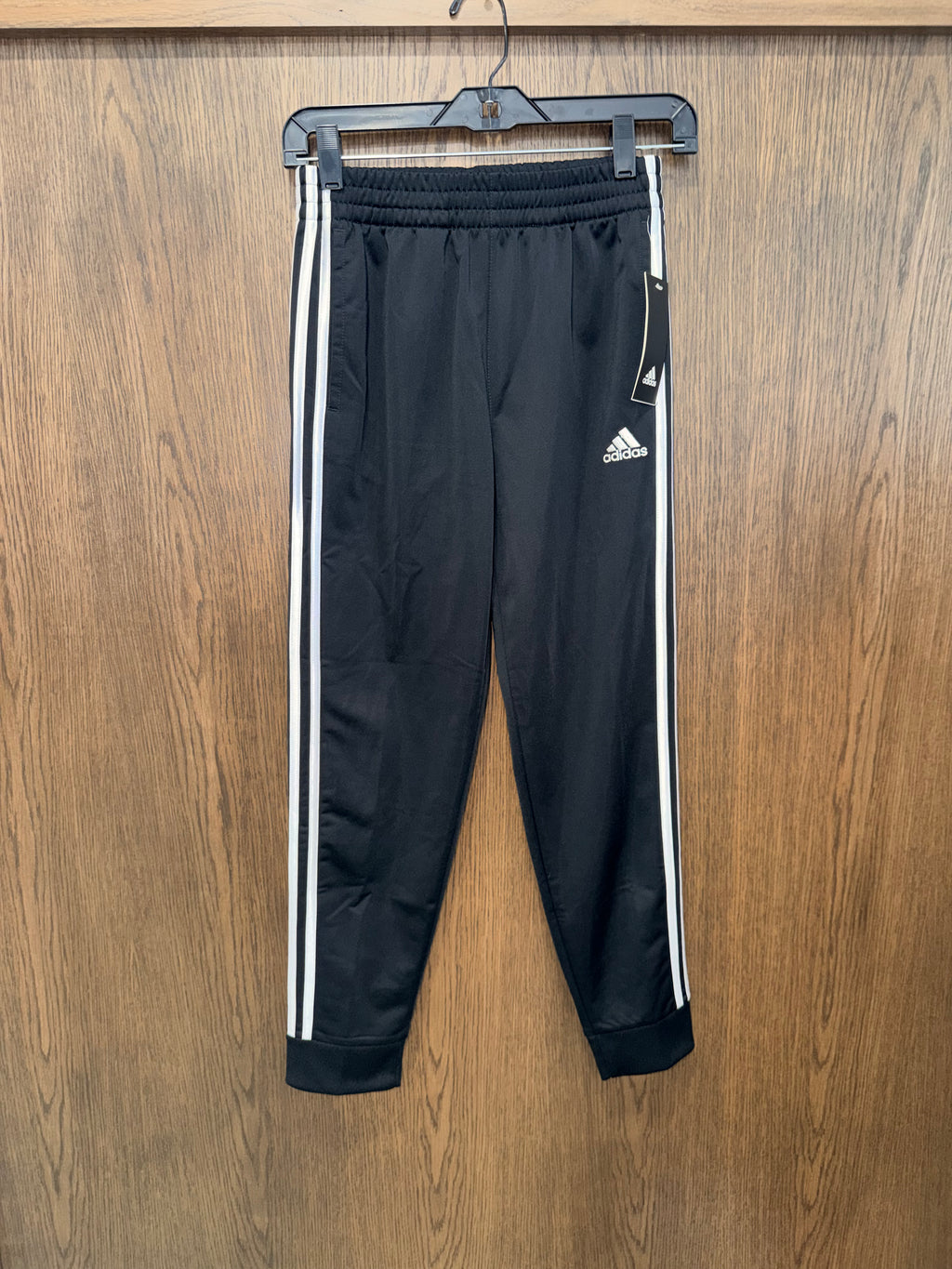 Adidas Boys 3S Joggers YM Youth Medium 10/12 NWT