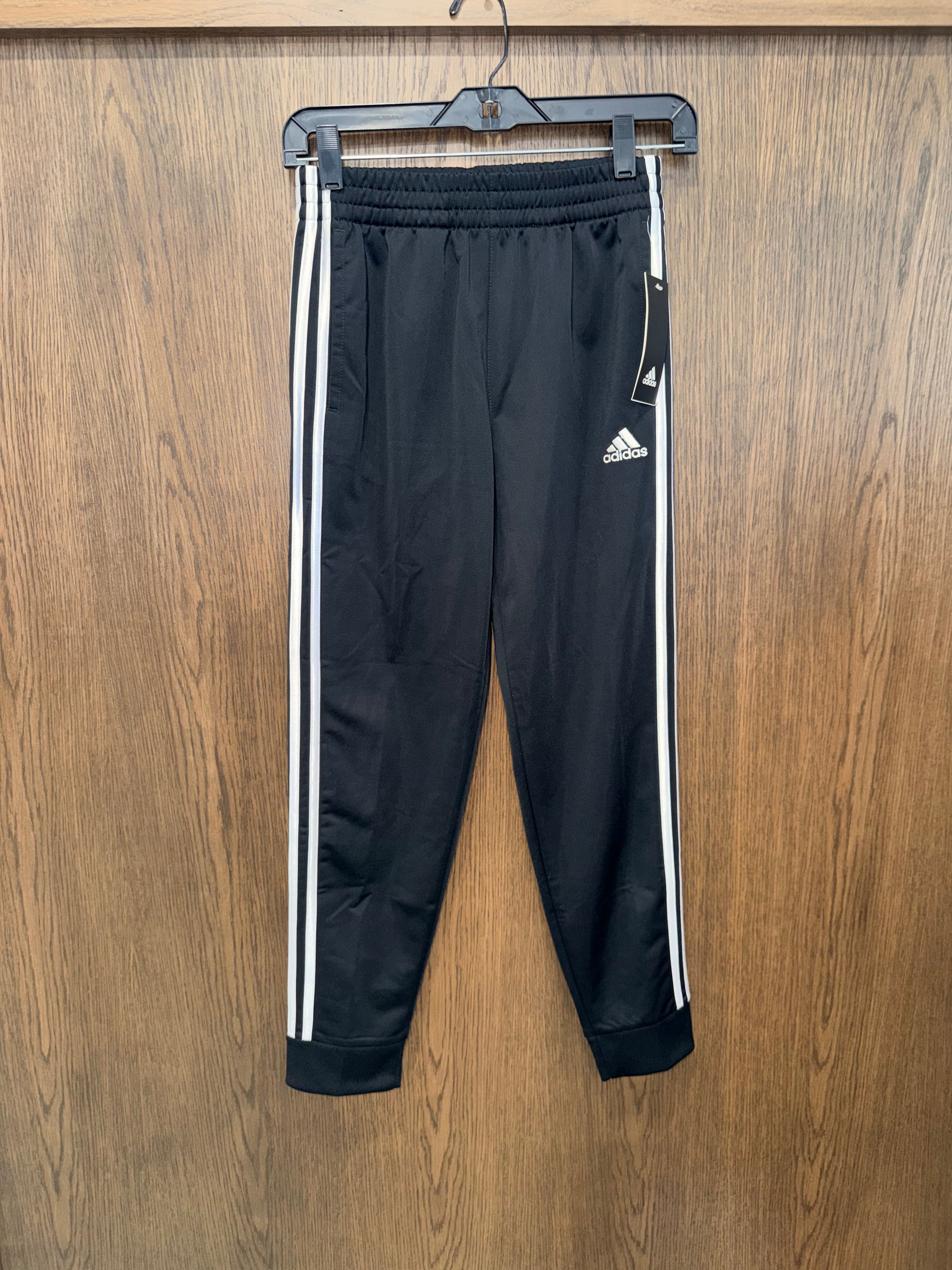 Adidas Boys 3S Joggers YM Youth Medium 10/12 NWT