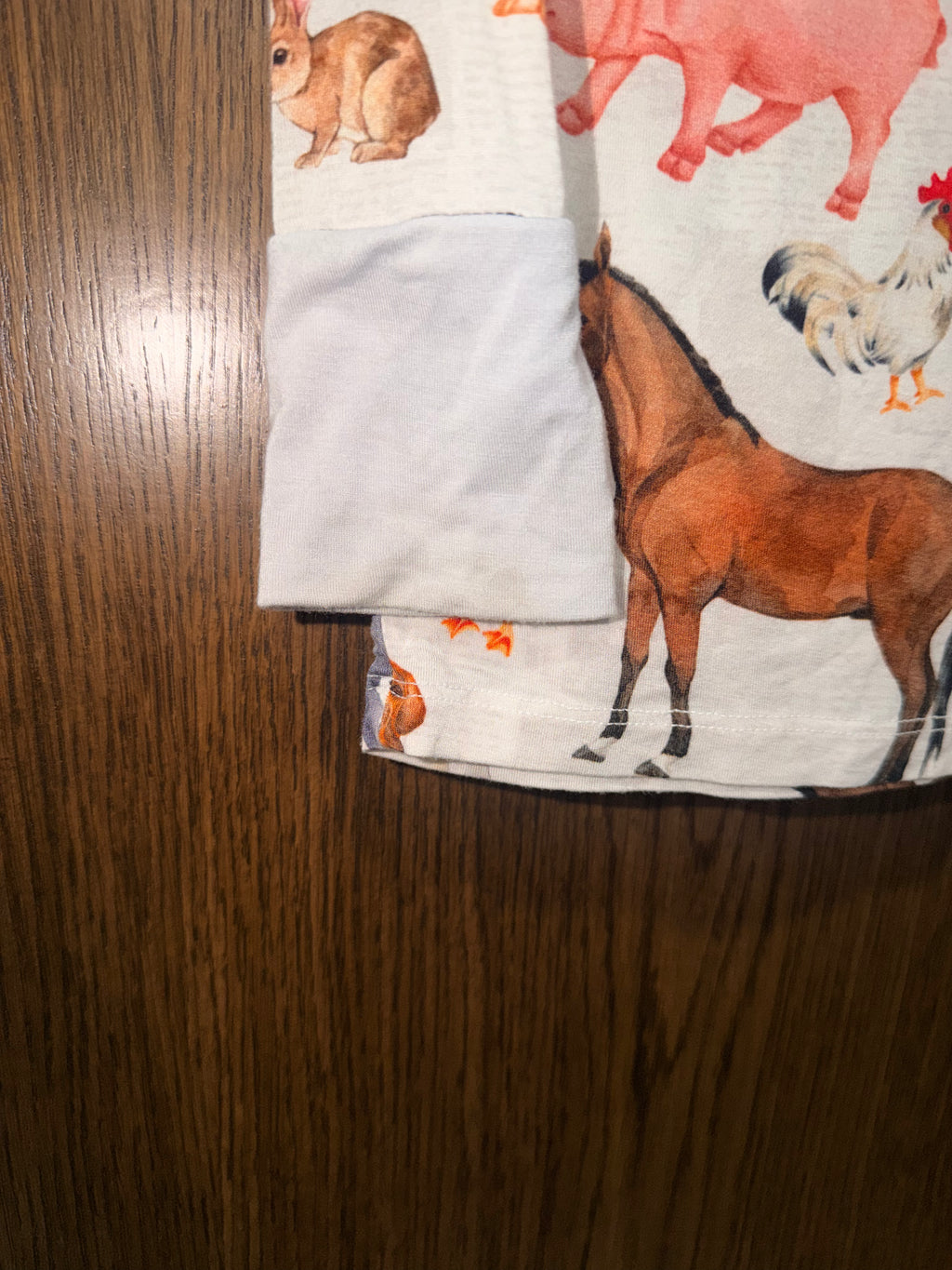 Snuggle Bums Farm Bamboo 2pc Pajamas 3T GUC