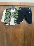 Carhartt Baby Camo Vest, Long-Sleeve T-Shirt & Pants 3-Piece Set 3mos 3 Months EUC
