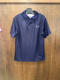 Under Armour Boys Match Play Golf Polo Youth Small 7/8 Like New