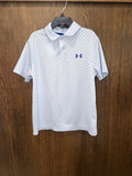 Under Armour Boys Match Play Golf Polo Youth Small 7/8 Like New