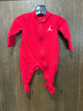 Jordan Nike Baby Jumpman Coverall Red 3mos 3 Months Like New