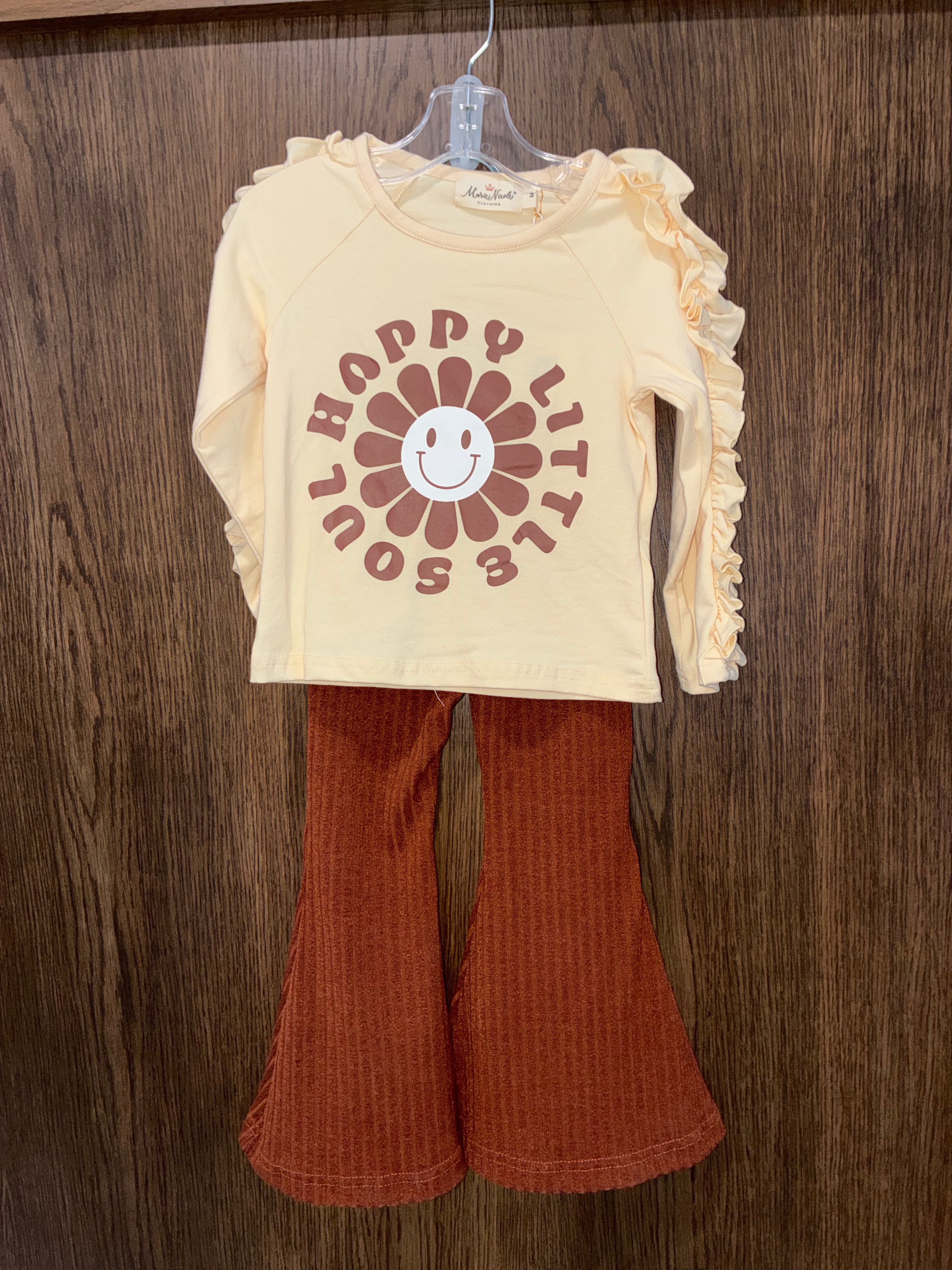 Nicole Marie Girls NWT Happy Little Soul Size 3T 3