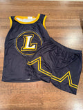 New Loogootee Lions Basketball Uniform Set 6-12 months