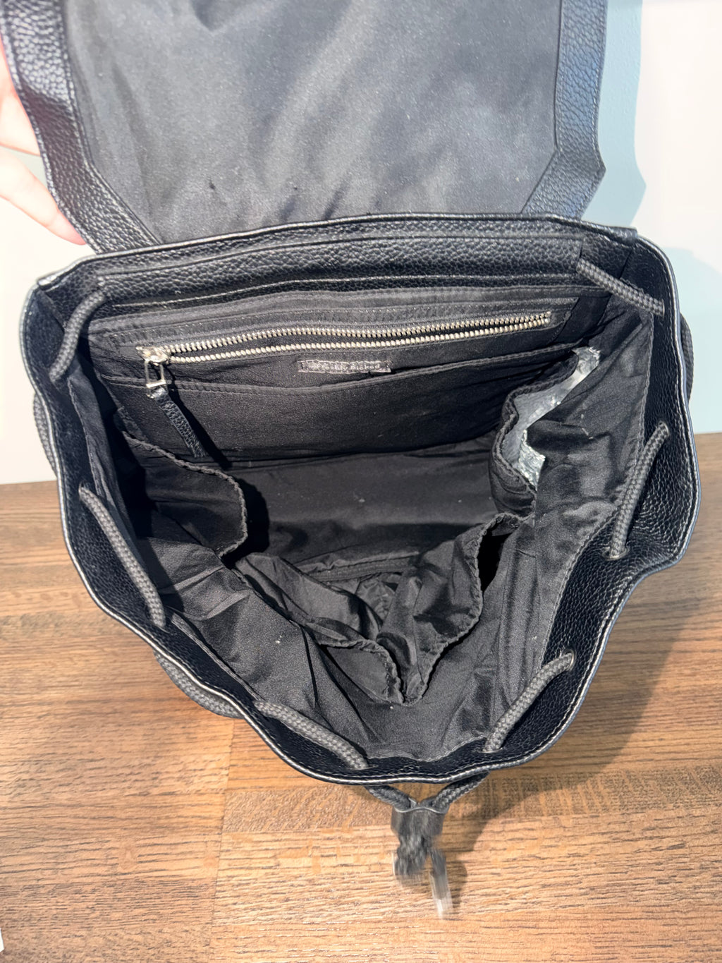 Freshly Picked Cinched Drawcord Diaper Pack Bag- Ebony