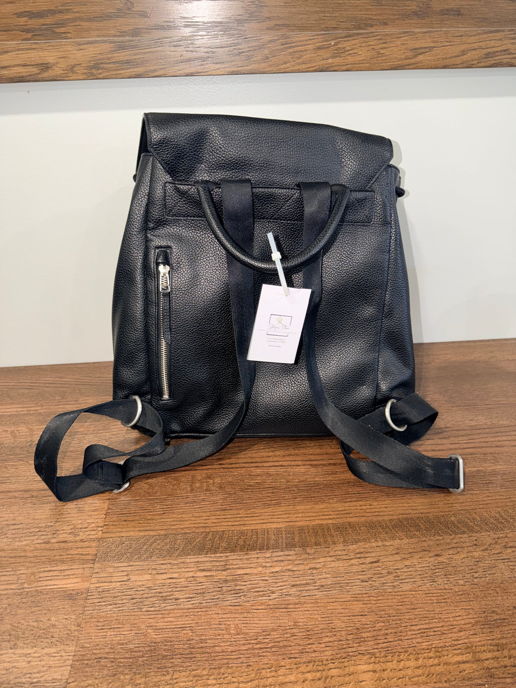 Freshly Picked Cinched Drawcord Diaper Pack Bag- Ebony