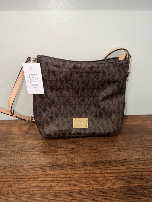Authentic Michael Kors Jet Set Travel Large Messenger Bag Crossbody