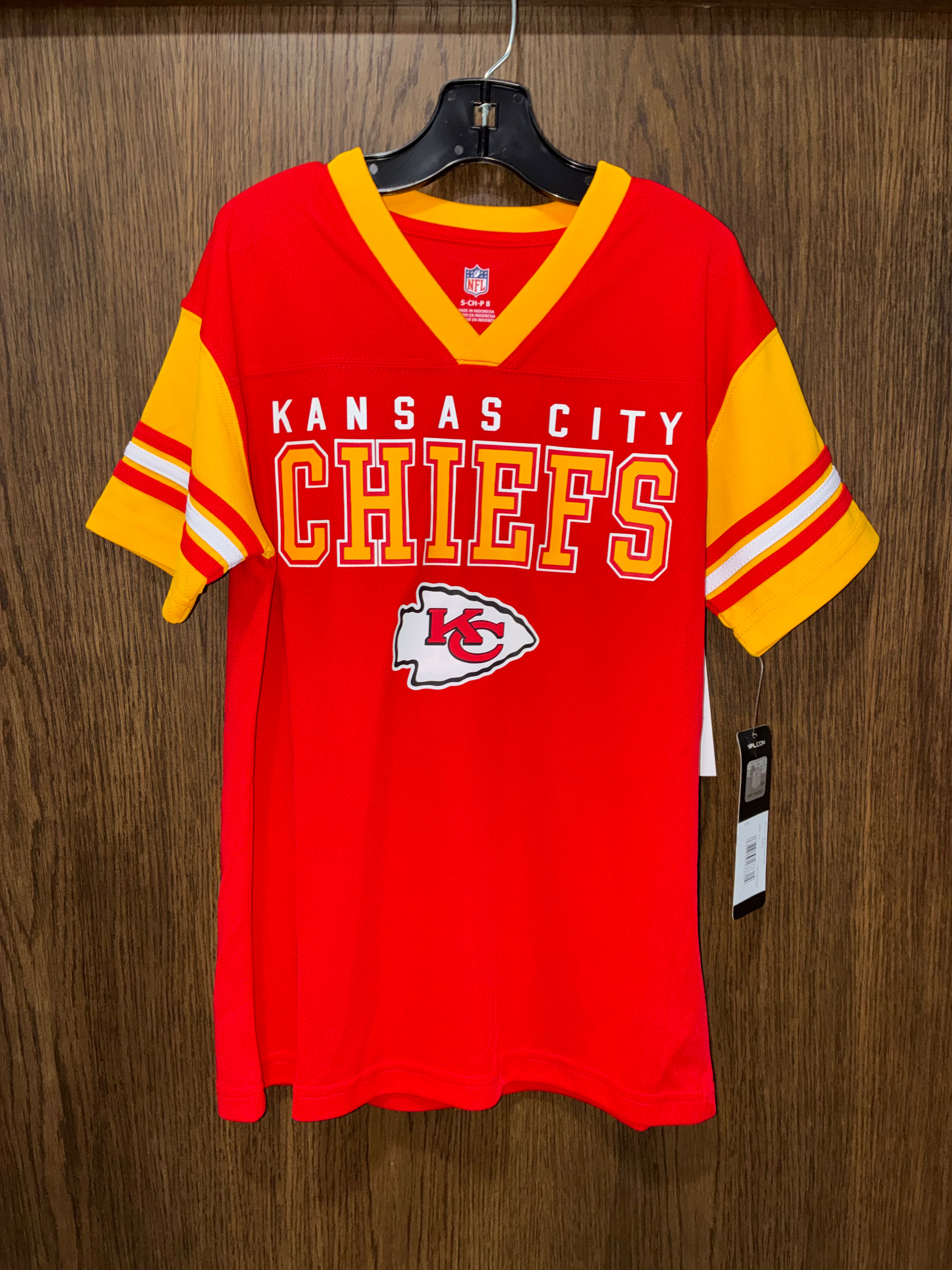 Kansas City Chiefs Jersey NWT Size 8 YSM