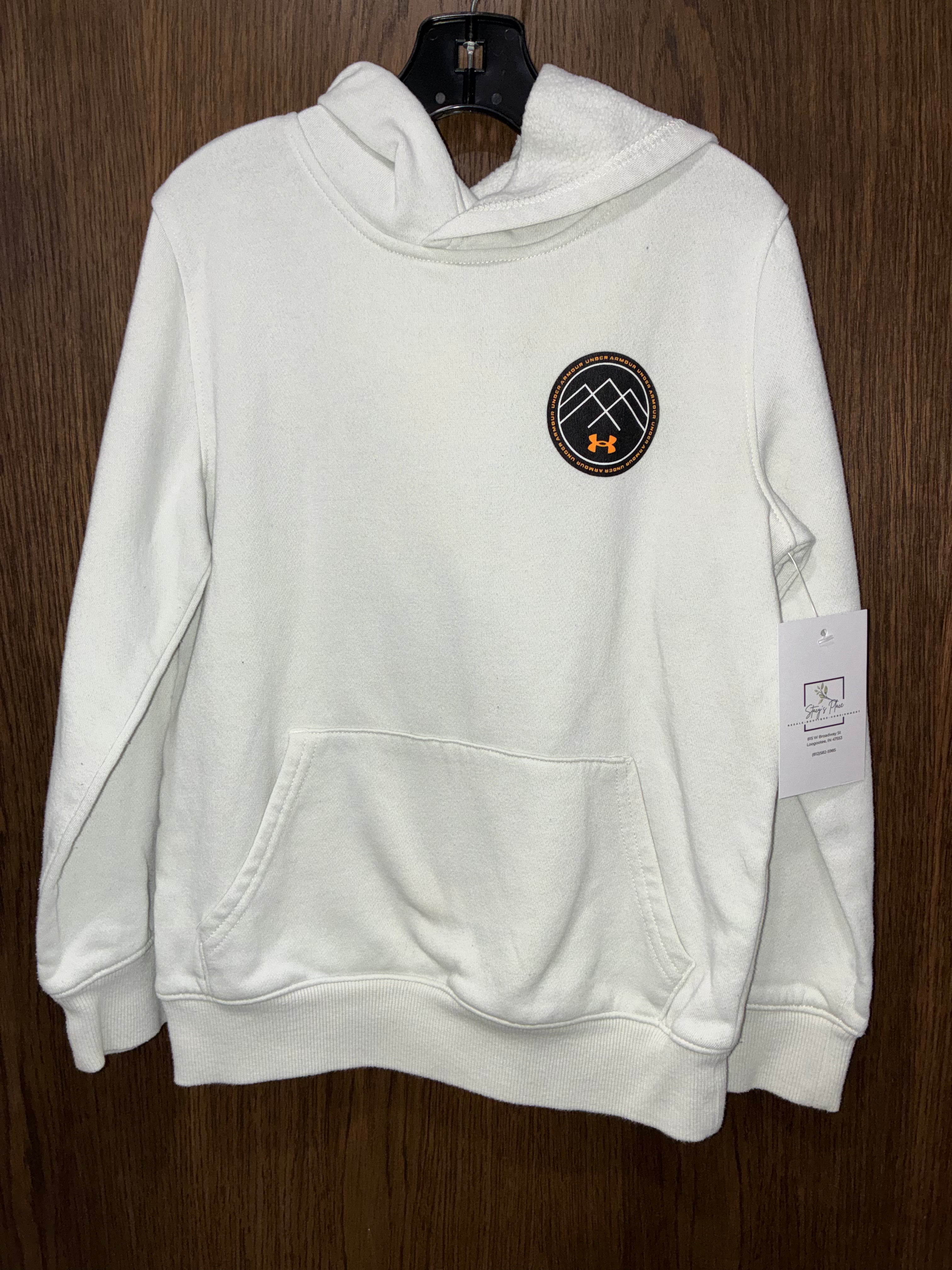 Under Armour Boys Hoodie Hooded Sweatshirt Size YSM 7/8