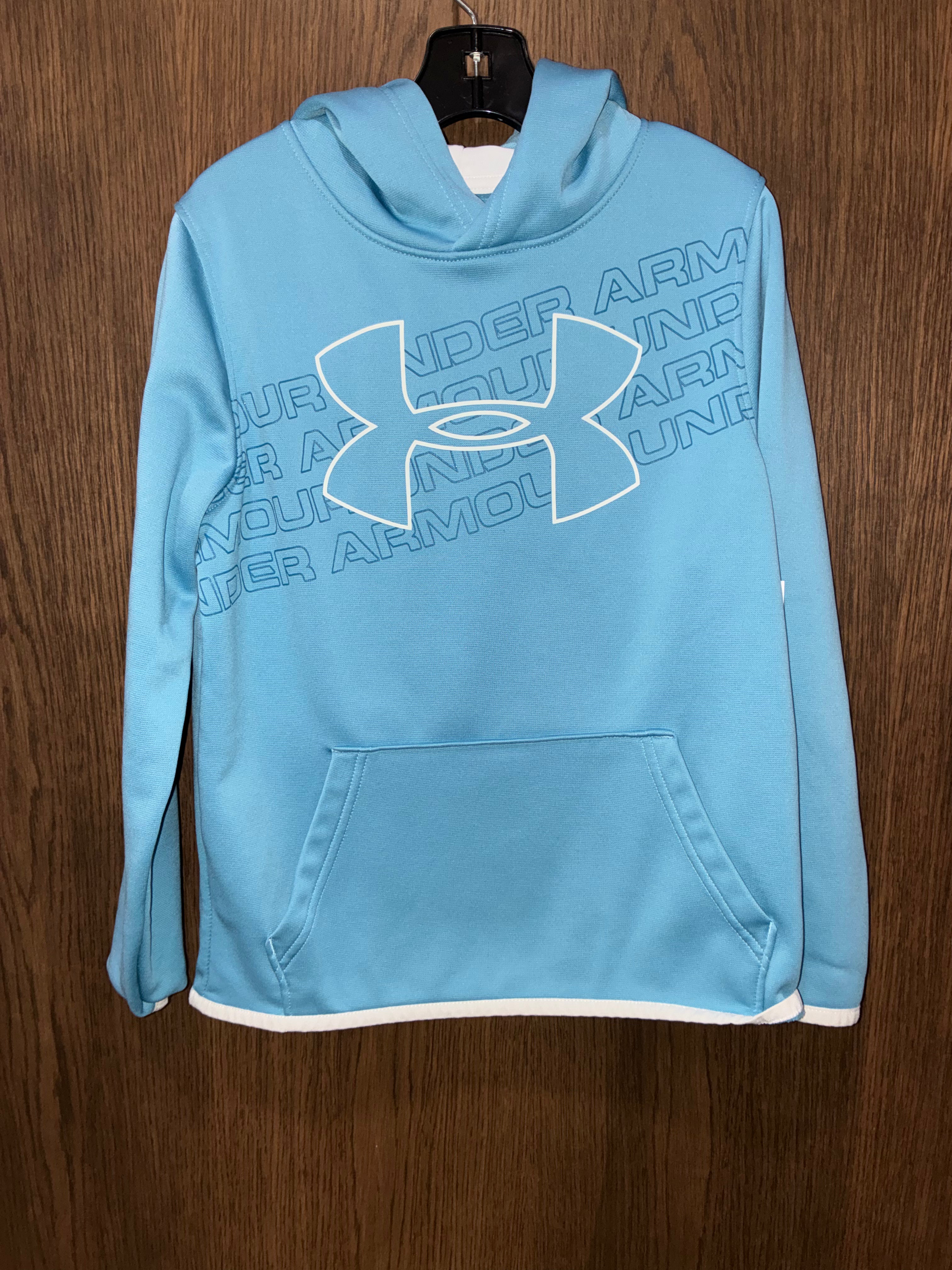 Under Armour Boys Hoodie Hooded Sweatshirt Size YSM 7/8