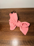 Spearmint Love Organic Waffle Knot Bow 0-12, Mauve