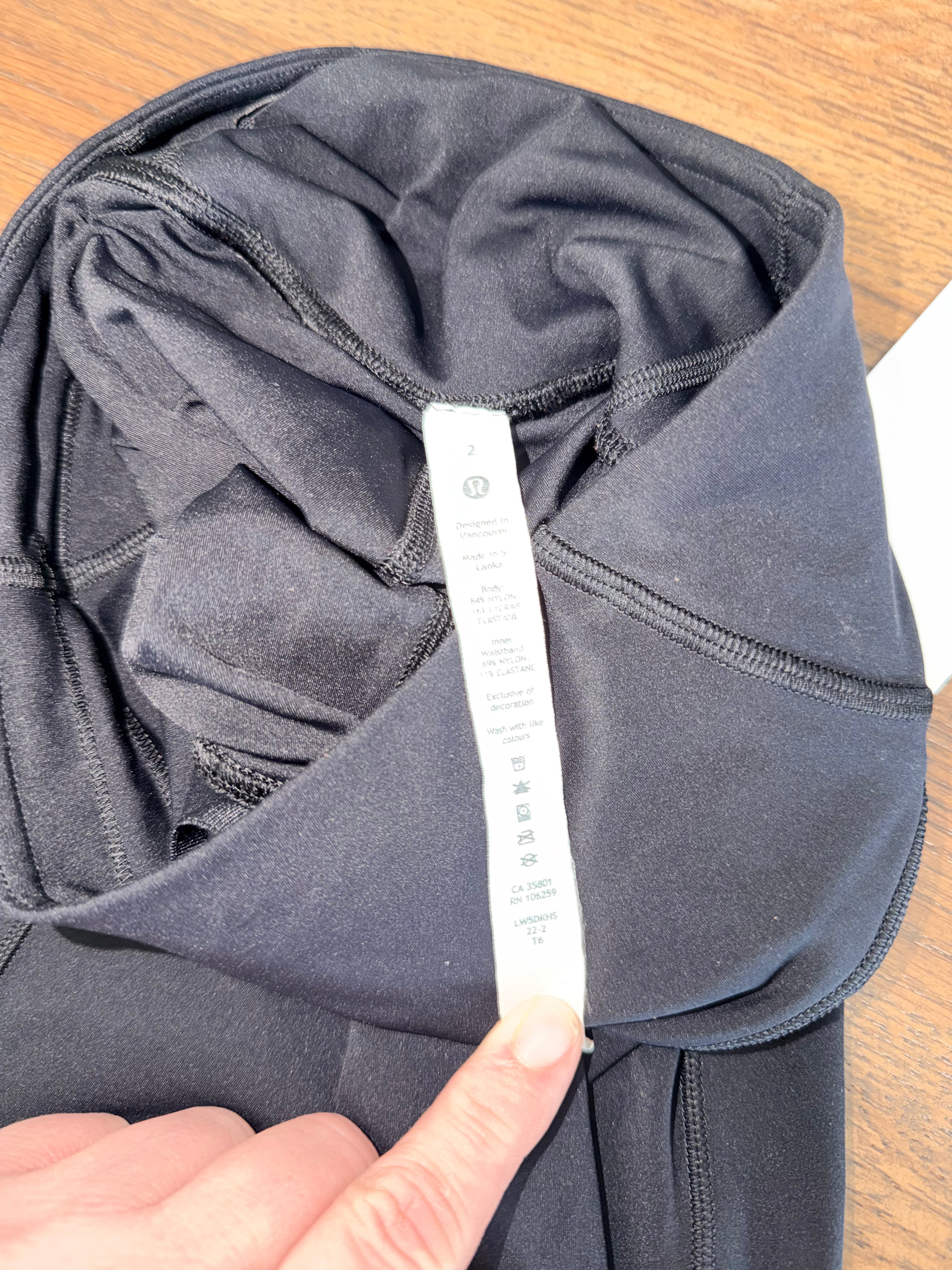 Lululemon Women’s Wunder Training Leggings Size 2