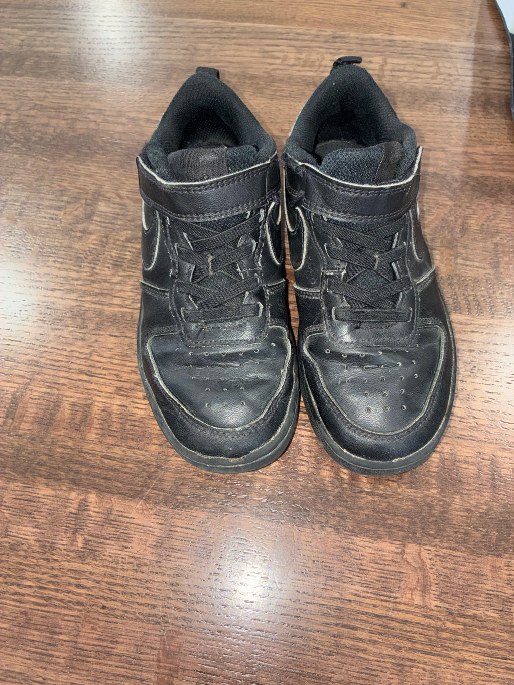 Nike Toddler Kids Court Borough Low Black Size 13C