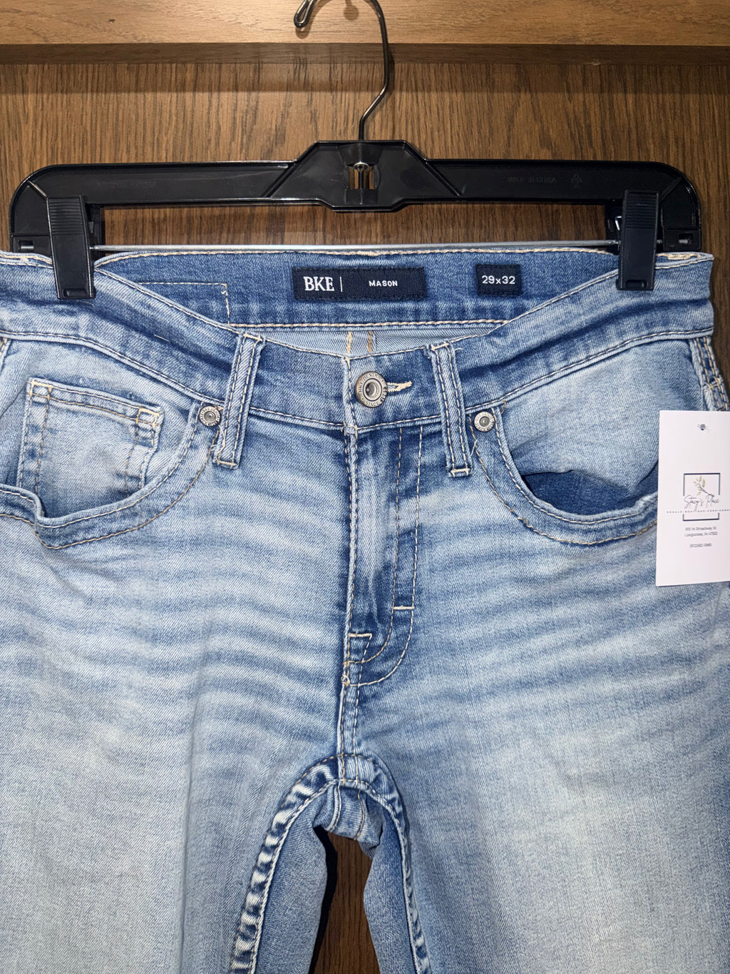 Buckle Men’s Tyler Bootcut Stretch Jeans 36x32 New Condition
