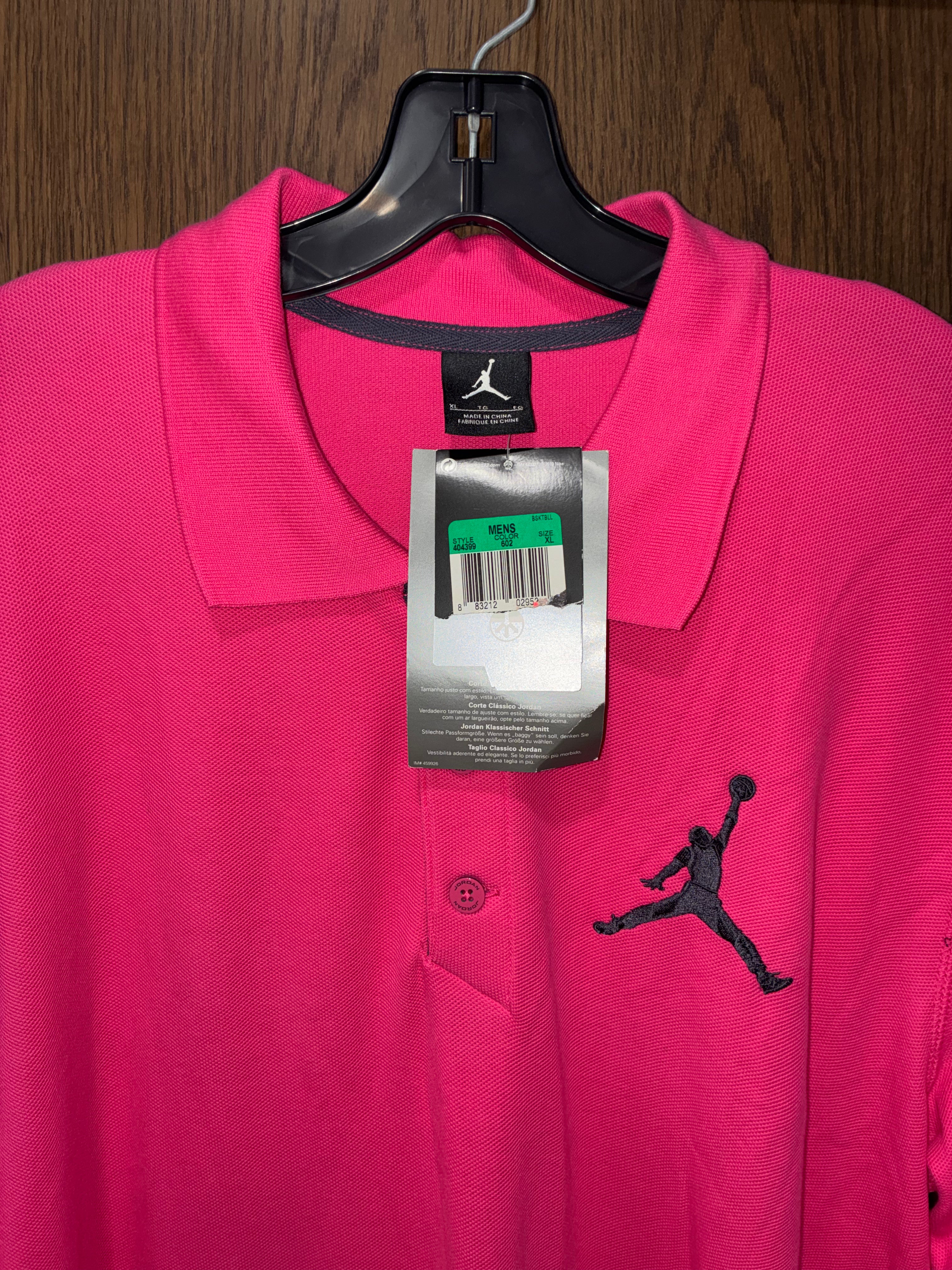 Jordan Nike Men’s Jumpman Golf Polo Size XL NWT