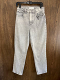 Abercrombie & Fitch Women’s The 90's Straight Jeans Size 27 4 Short Ultra High Rise Curve Love