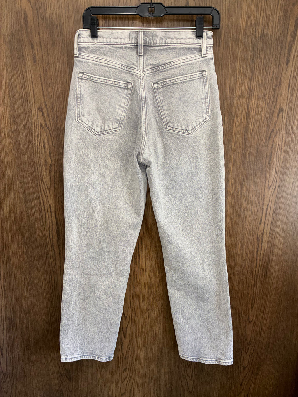 Abercrombie & Fitch Women’s The 90's Straight Jeans Size 27 4 Short Ultra High Rise Curve Love
