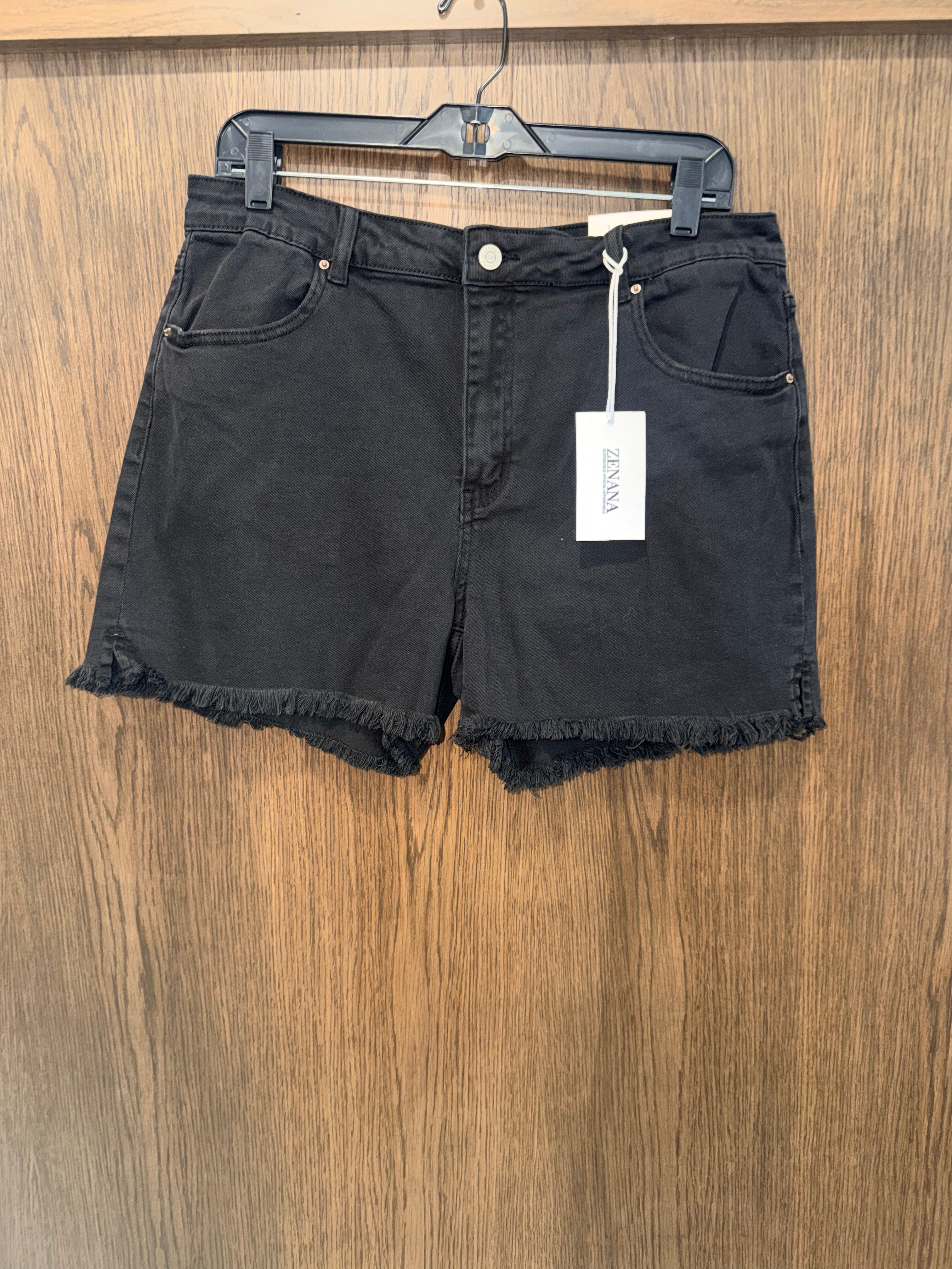 Zenana Women's Jean Shorts NWT size XL Extra Large