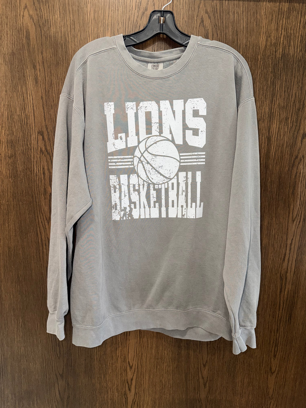 Comfort Colors Loogootee Basketball Crewneck Sweatshirt XL