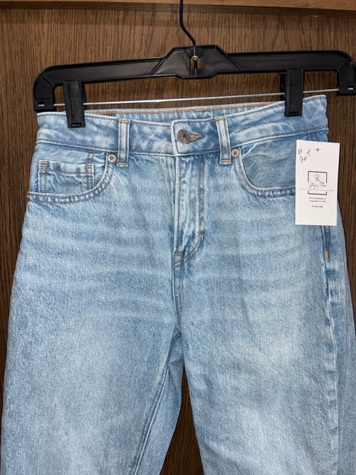 American Eagle Women’s Mom Jeans Size 00 Short Strigid